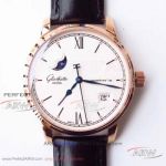 GF Factory Glashutte Senator Excellence Panorama Date Moonphase Rose Gold Case 40mm Watch 1-36-04-02-05-30